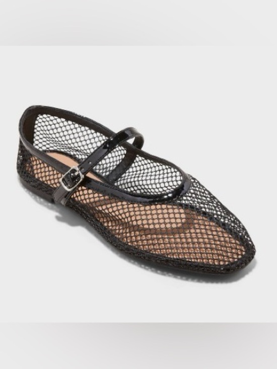 a new day Shoes - a new day Women's Issa Mesh Mary Jane Ballet Flats w/ Memory Foam Insole. Sz 10